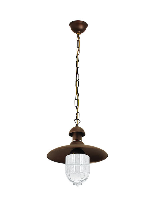 ARlight Pendant Light Copper with Socket E27 27x110cm