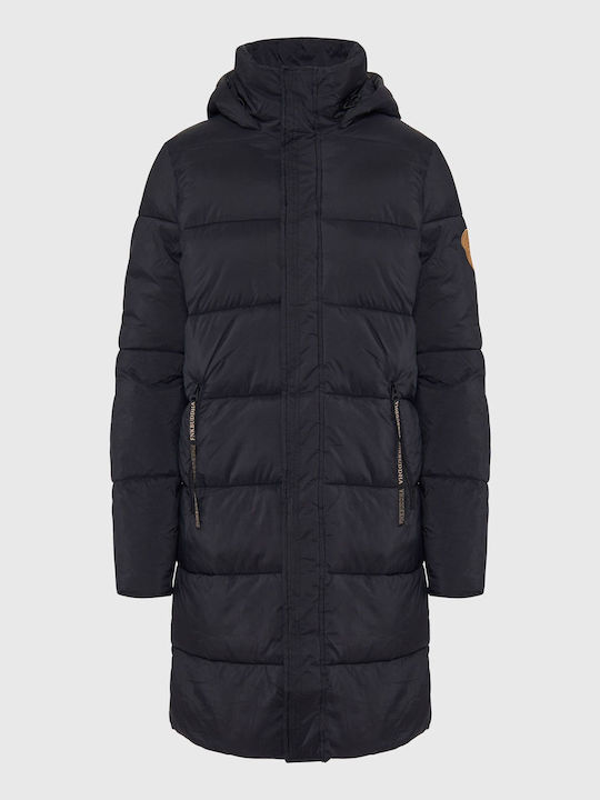 Funky Buddha Kurz Damen Puffer Jacke für Winter...