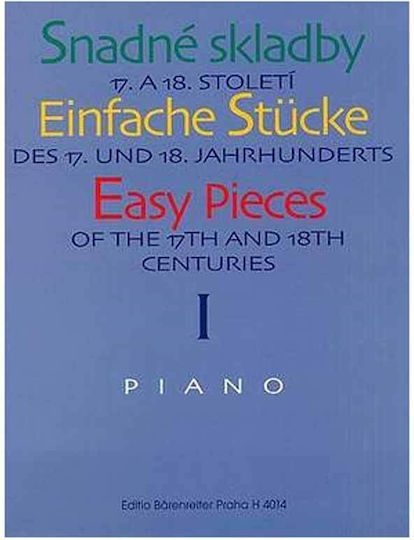 Barenreiter Various Composers: Easy Pieces of the 17th & 18th Centuries, Bk.1 για Πιάνο