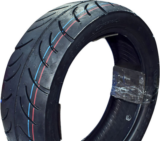 Anvelopă pentru scuter cu Dimensiune 130/70-12 64P pentru Spate
