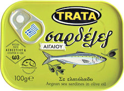 Sardinen Aigaio in Griechischem Olivenöl Trata (100 g)