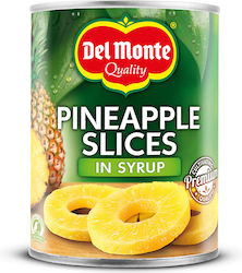 Del Monte Kompott Ananas Fettes in Sirup Lagerstabile Lebensmittel (570 g)