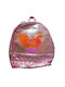 Παιδική Τσάντα Πλάτης Ροζ 25x26εκ.