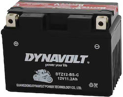 Dynavolt Inchis Baterie Motocicleta DTZ12-BS-C cu Capacitatea 11.2Ah
