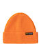 Beanie Unisex Σκούφος Πλεκτός σε Πορτοκαλί χρώμα