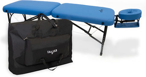 Sintang Falcon Hermes Aluminum Portable/Folding Light Blue Massage and Physiotherapy Bed 180x63.5cm