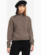 Women's Long Sleeve Sweater Brown