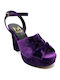 Marian Platform Women's Sandals Purple