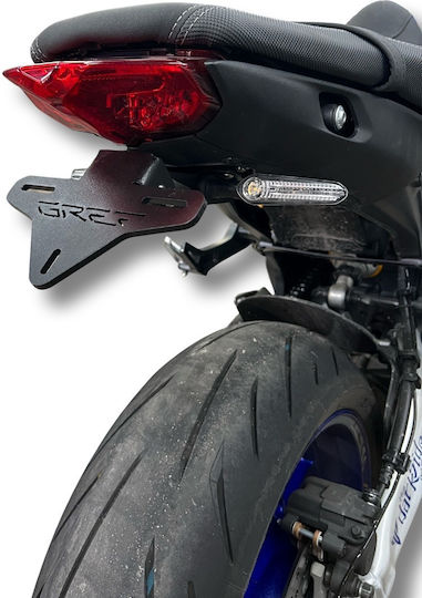 Gref Innovation Foldable Motorcycle License Plate Holder