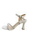 Sandals with Strass White