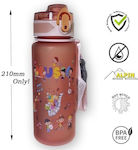 Alpin Kids Plastic Water Bottle Pink 500ml