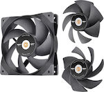 Thermaltake CL-F155-PL12BL-A 120mm 4-Pin PWM Case Fan