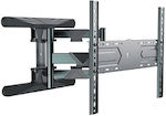 Gembird WM-80ST-01 Wandhalterung für Fernseher mit Arm bis 80" und 50kg