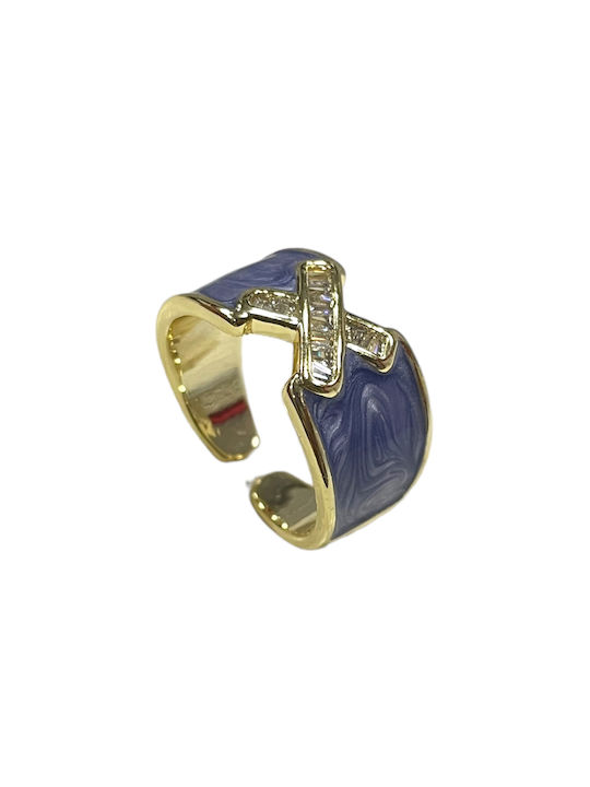 Intimonna Women's Gold Plated Ring