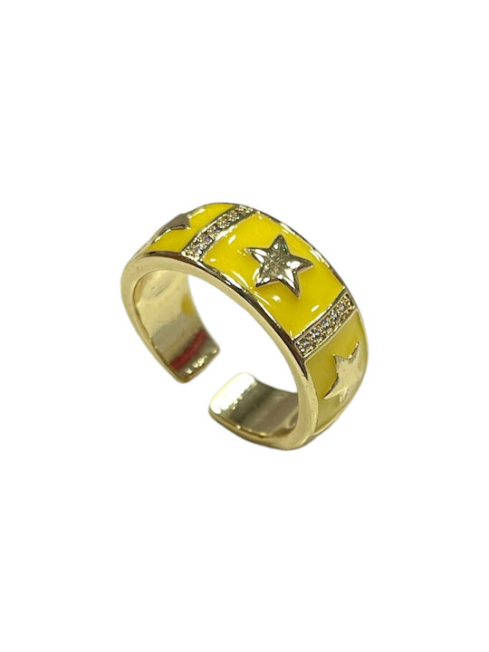 Intimonna Women's Ring Gold Plated