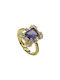 Intimonna Women's Gold Plated Ring