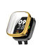 protective Silicone Case in Gold color for Redmi Watch 3