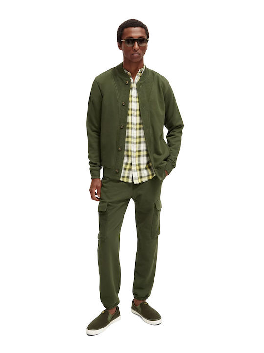 Scotch & Soda Παντελόνι Cargo Χακί