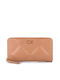 Calvin Klein Large Leather Women's Wallet Brown