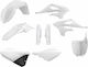 Polisport Motorrad Kunststoff-Set für Yamaha YZ 85 Weiß