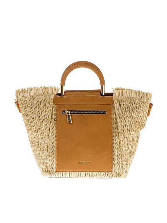 Straw Women's Bag Tote Handbag Beige