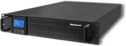 Qoltec 53946 UPS 2000VA 1600W με 3 Πρίζες