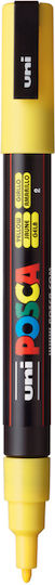 Uni-Ball PC-3M Permanent Marker 1.3mm Yellow