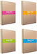 Uni Pap Spiral Notebook Ruled B5 2 Subjects 1pcs (Μiscellaneous Designs/Colors)