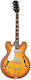 Epiphone USA Casino Electric Guitar for Left-handed with 2xP90 Pickup Configuration Royal Tan