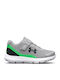 Surge 3 Kids Sports Shoes Running with Hoop & Loop Closure Gray