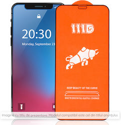 Techsuit 111D 3D Full Glue Full Face Tempered Glass Μαύρο (Galaxy Note 10+)