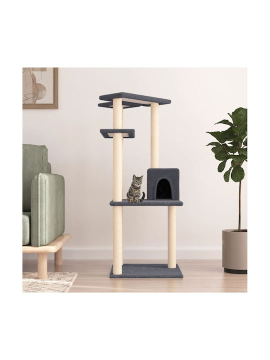 vidaXL Ονυχοδρόμιο Γατόδεντρο Γκρι 55x47.5x123εκ.