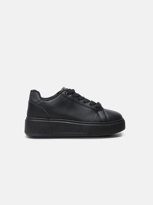 InShoes Γυναικεία Sneakers Μαύρα