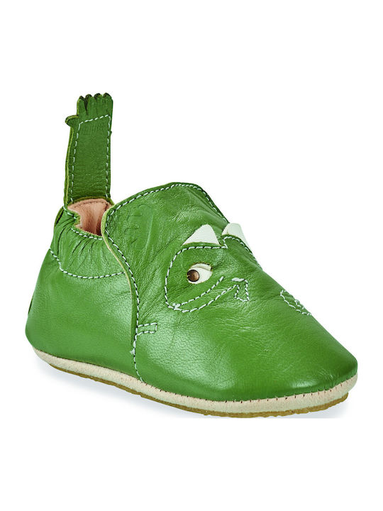 Easy Peasy Baby Slippers Green My Blublu Cameleon