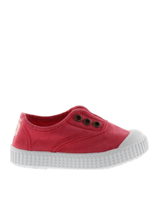 Victoria Kinder Sneakers Slip-on Rot