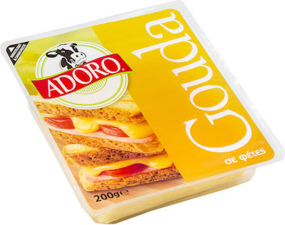 Τυρί Gouda σε φέτες Adoro (200 g)