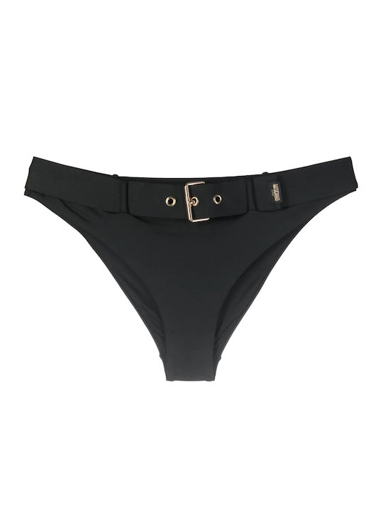 Moschino Bikini Alunecare Negru