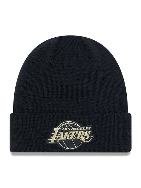 New Era Beanie Unisex Σκούφος Πλεκτός σε Μαύρο χρώμα