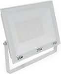 Adeleq Waterproof LED Floodlight 50W Natural White 4000K IP65