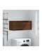 vidaXL Bathroom Cabinet Oak