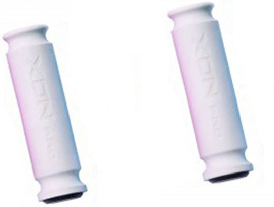Xon XBG XBG-06 BMX Bicycle Handlebar Grips in White Color