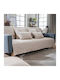 Teoran Harlem Three-Seater Sofa Throw Chenille 180x300cm Yellow