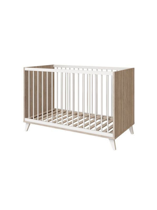 Faktum Babybett Flip Weiß mit Matratze 70x140cm