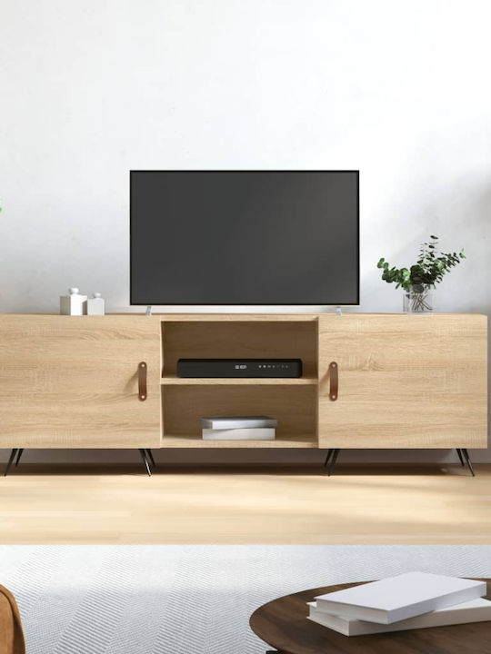 vidaXL TV Stand Beige 150x30x50 cm