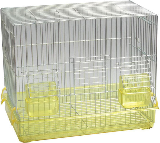 Donald Pet Care Клетка за Клетка за птици Птици Лукс 38x24x30.5см. Сребрист