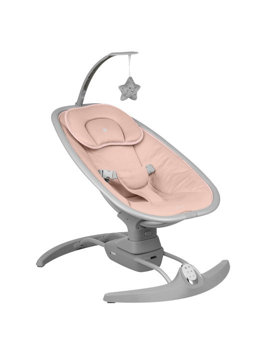 Kikka Boo Electric Baby Relax Swing 2 in 1 with Music Pink for Child up to 9kg