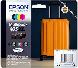 Epson 405XL Original Paket mit 4 InkJet Drucker...