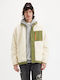 Sherpa Winter Jacke Beige