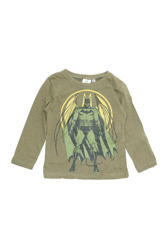 Kids' Shirt Long Sleeve Khaki