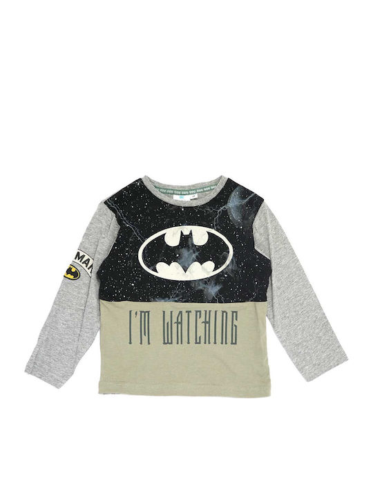 Kids' Shirt Long Sleeve Gray
